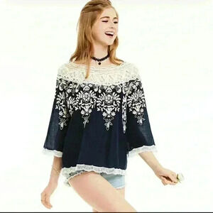 Sundance Woven Top In Dusty Lilac/Mauve Size XS